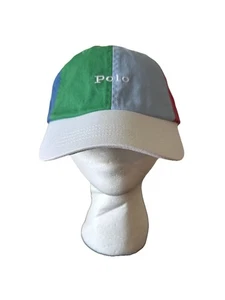 Polo Ralph Lauren Men's Color Block Chino Ball Cap Multicolor NWT Hat - Picture 1 of 11