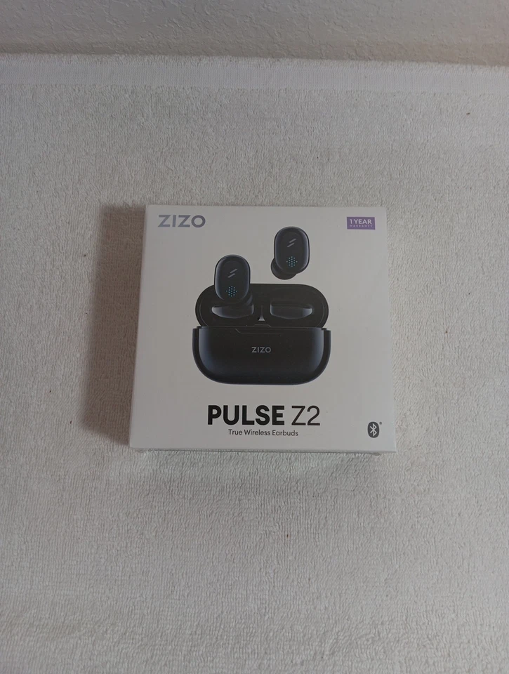 Zizo Pulse Z2 True Wireless Earbuds With Black Charging Case NEW - Image 1 of 2