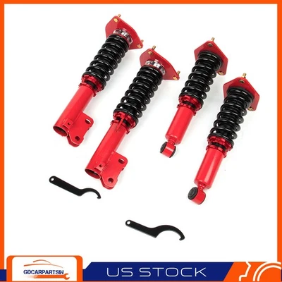 For 2006-2012 Mitsubishi Eclipse Strut Adj Height Suspension Spring Kit Coilover Foto 1 de 4