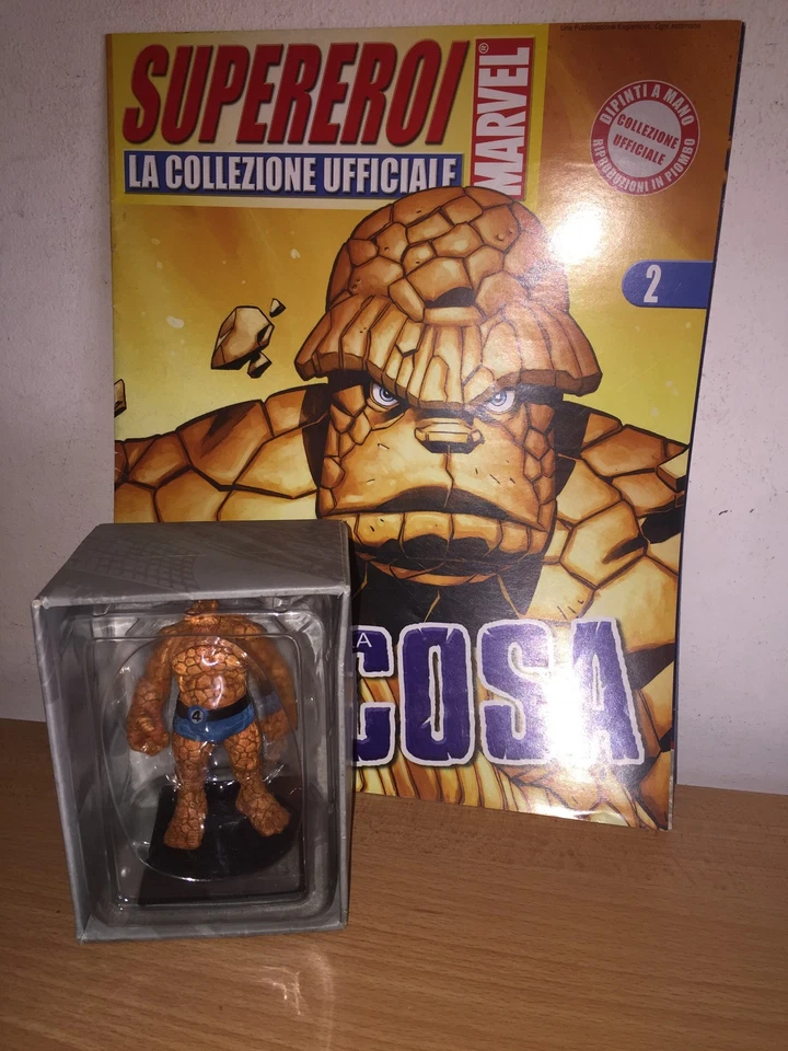 Figura Eaglemoss Clásica Marvel Colección N. 2 F4 THE THING SIN USAR, EN CAJA + Folleto 2010 Foto 1 de 3