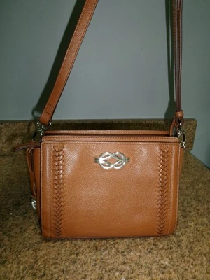 Brighton Interlok Finley Organizer/Purse - Luggage Brown - Mint Condition - Image 1 of 4