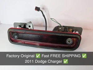 OEM🔥11 12 13 14 Dodge Charger High Mount Lamp 3rd Brake Light With Camera 🔥 - Picture 1 of 14