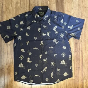 Dixxon Flannel V Twin 1876 Hemd Herren Gr. XL Schwarz Limited Edition Western - Bild 1 von 2