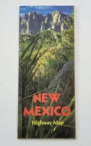 New Mexico Vintage Fold Out Official State Highway Road Map 1988 - Picture 1 of 7