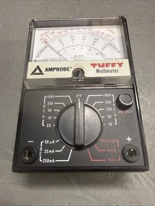 AMPROBE AM-2DP AC/DC Multimeter Voltmeter Amprobe Instrument Ohm Am-1a 2a Tester - Picture 1 of 4
