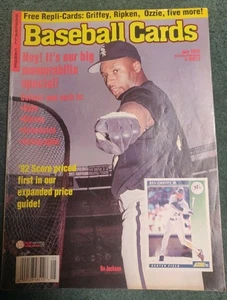 Baseball Karten Magazin Mai 1992. Mit 8 Steckkarten Bo Jackson Cover - Bild 1 von 2
