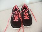 SKECHERS Sketch-knit Coral & Black WOMEN'S RUNNING SHOES SIZE 5.5