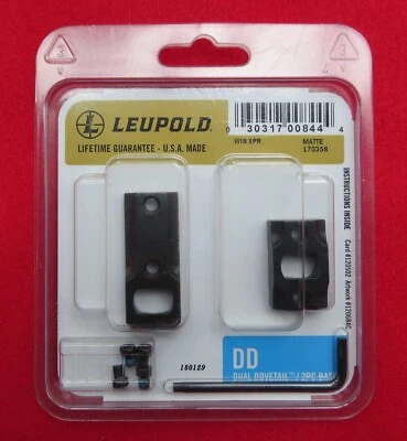 Mira telescópica para rifle de acción con perno Leupold Winchester XPR base de 2 piezas doble cola de milano Foto 1 de 4