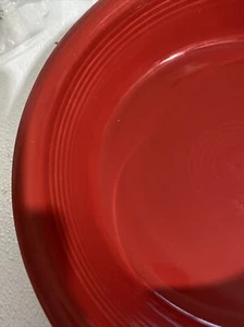 Fiestaware Scarlet 10 1/2” Nappy Bowl Fiesta HLC WV USA - Picture 1 of 13