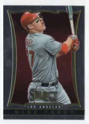 2013 Panini Select Mike Trout Los Angeles Angels #22 - Image 1 of 2