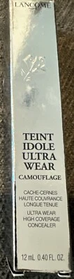 LANCOME TEINT IDOLE ULTRA WEAR CAMOUFLAGE CONCEALER Shade 090 Ivoire (N) Nib - Image 1 of 4