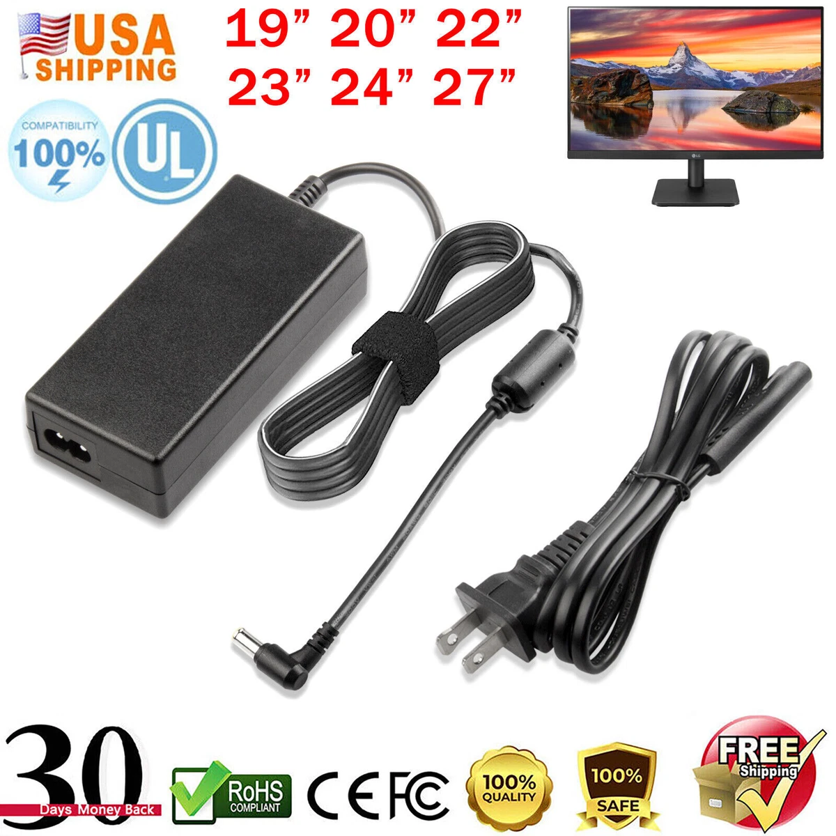 Power4Laptops Netzteil Für Sony Vaio VGN-FE41Z – 19,5V 4,7A, Stecker 6,5x4,4 Mm