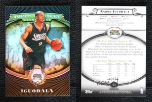 2008-09 Topps Treasury Gold Refractor /50 Andre Iguodala #51