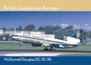 British Caledonian DC-10-30 Art Print - London Heathrow - Multi Sizes WB - Bild 1 von 4