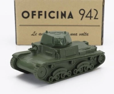 MODELLINO STATICO OFFICINA 942 FIAT ANSALDO M13/40 CARRO ARMATO 1940 1/76 - Immagine 1 di 4