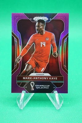 2022 Prizm World Cup Qatar Base Prizms Purple SP /199 #51 Mark-Anthony Kaye AS1 - Image 1 of 2