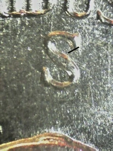 1942-S JEFFERSON NICKEL RPM #8  S OVER S  GEM BU   JJ7 - Picture 1 of 4