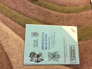 1990/1 NEWCASTLE BLUE STAR V GRETNA NORTH LEAGUE 10 - Imagen 1 de 1