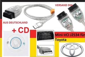 NUEVO 2025 Mini VCI J2534 para Toyota interfaz de diagnóstico y reprogramación - Imagen 1 de 6