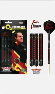 Bulls Kim Huybrechts Black Titanium 90% Tungsten Steel Tip Darts 22g - Picture 1 of 2