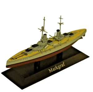 SMS Markgraf Atlas Editions 1/1250 Scale German Battleship WWI Model Ship - Picture 1 of 2