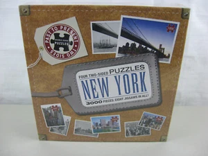 New York City: Four Two-Sided Puzzles ByThunder Bay Press-New & Sealed - Picture 1 of 6