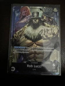 One Piece TCG OP07-079 Rob Lucci L Alternate Art 500 Years In the Future ENGLISH - Picture 1 of 1