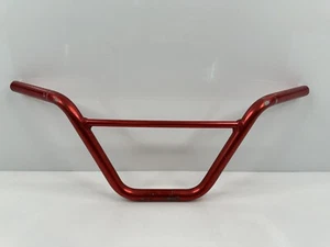 Vintage Tuf Neck BMX Racing Handlebars Red USA HTF - Picture 1 of 9