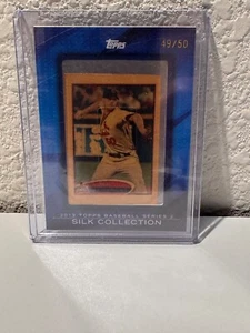 Adam Wainwright 2012 Topps Silk Collection Insert #49/50 St. Louis Cardinals - Picture 1 of 2