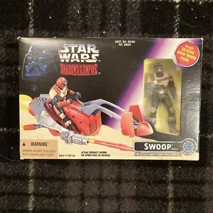 Star Wars Shadows of The Empire Swoop Vehicle & Swoop Trooper Action Figure BNIB - Picture 1 of 2