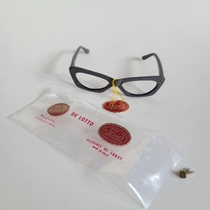 1960s De Lotto DeLotto Eyeglasses Kira NOS Gray Grey Matte, Italy 52-16-135 - Picture 1 of 21