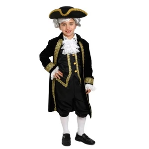 Dress Up America Kids Historical Alexander Hamilton Costume Outfit for Boys - Picture 1 of 3