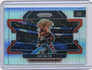 NATALYA WWE 2022 Panini Prizm Silver Hyper #28 Card - Foto 1 di 2