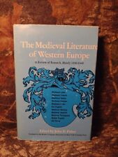 The Medieval Literature of Western Europe Edited by John Fisher -1966 -Hardcover