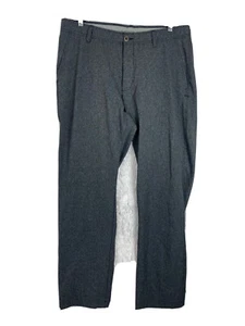 Pantalones de golf Under Armour para hombre 36x32 grises sueltos chinos informales elásticos - Imagen 1 de 11