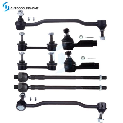 Barras estabilizadoras delanteras exteriores interiores para Nissan Máxima Altima 2004-2008 8 piezas Foto 1 de 4