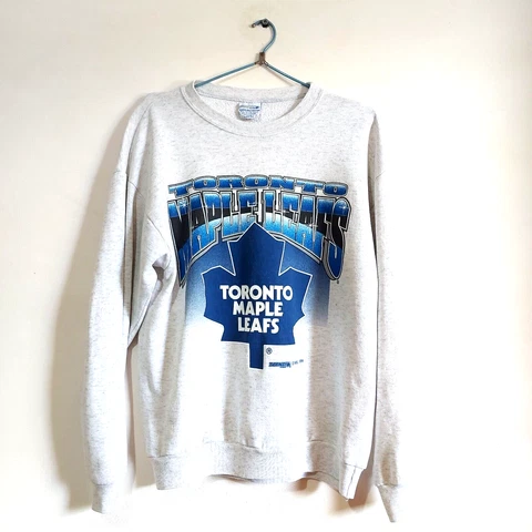 Rare 1994 NHL Trench Canada Toronto Mapple Leafs Sweater Vintage 90ies Cover