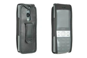 caseroxx Leather-Case with belt clip compatible with Nokia 150 (2023) made from - Picture 1 of 5