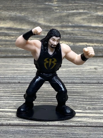 WWE 2016 Brock Lesnar Plastic Figure 2.5” Black Pants Shirts Gold Spider Cover