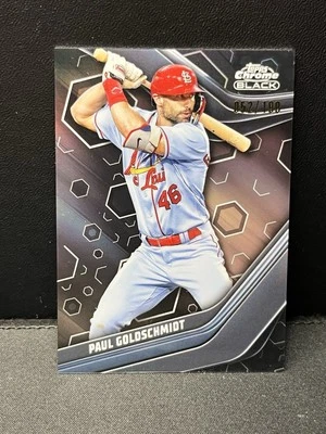 Paul Goldschmidt 2023 Topps Chrome Black Refractor 52/199 #4 CARDINALS - Image 1 of 2