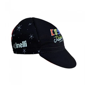 Cinelli Cycling Cap, Mora Art, Cosmic Riders, Black - Picture 1 of 4