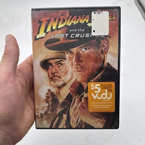 Indiana Jones and the Last Crusade (DVD, 1989) Brand New Fast Free Shipping - Imagen 1 de 2