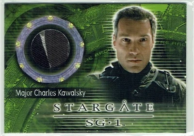 Stargate SG-1 Season 8 Costume Relic Card C32 Jay Acovone as Major Kawalsky - Image 1 of 2