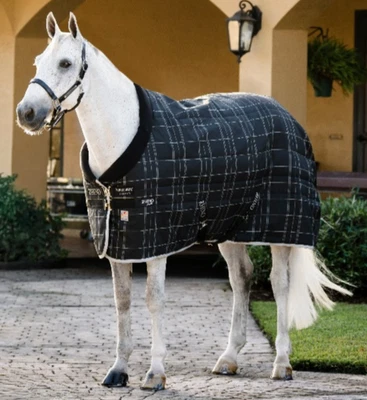 Horseware Rhino Stable Rug Vari-Layer With Fleece Cuff Heavy Weight 350g 5'6-7'3 - Image 1 of 4