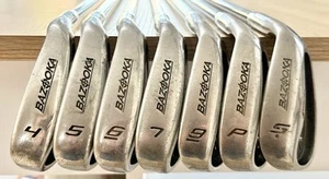 Tour Edge Bazooka J-Max Iron Set 4-PW-SW (NO 8) LL Flex Graphite Shafts RH - Picture 1 of 6
