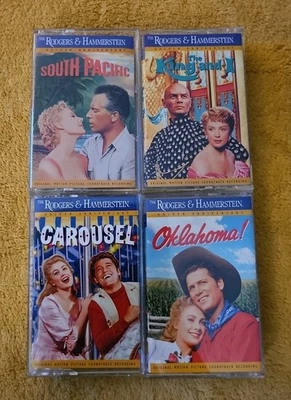 Rodgers and Hammerstein Cassette Lot (4) South Pacific Carousel King and I Oklah - Image 1 of 4