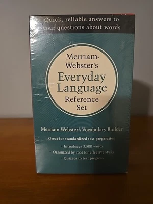 Merriam-Webster's Everyday Language Reference Set by Merriam-Webster Editors... - Image 1 of 4