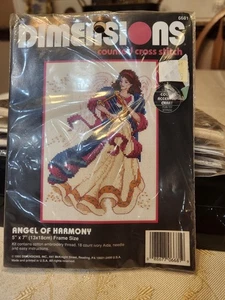 Dimensions Counted Cross Stitch Angel Of Harmony Neu - Bild 1 von 3