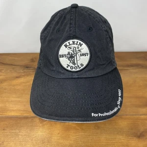 KLEIN TOOLS Mütze bestickt amerikanische Flagge Logo verstellbarer Riemen hinten schwarz USA - Bild 1 von 9