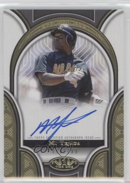 2023 Topps Tier One Prime Performers Auto /199 Miguel Tejada #PPA-MT Auto - Image 1 of 2